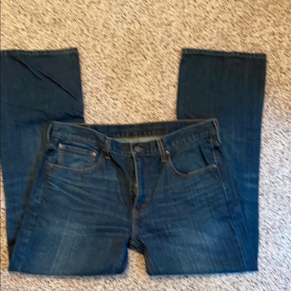Men's Levi 527 Blue Jeans